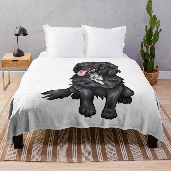 Item preview, Happy Black Dog Illustration designed and sold by SoyLamderma.