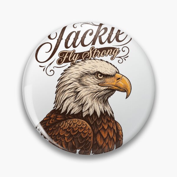 Item preview, Jackie Fly Strong, Big Bear Lake Eagle RIP 2012-2026 designed and sold by KandiCooks.
