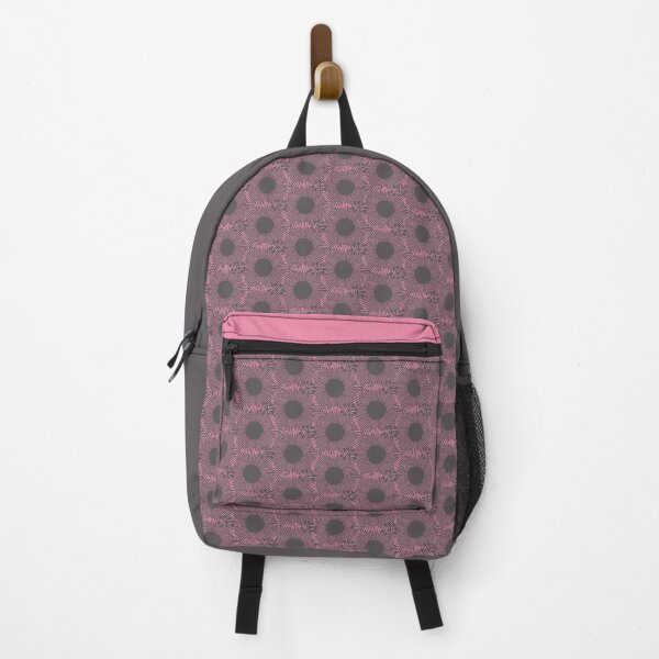 Item preview, Sunflower Mirage Print - Raspberry Pink and Mouse Grey designed and sold by Daniel Bevis Design.