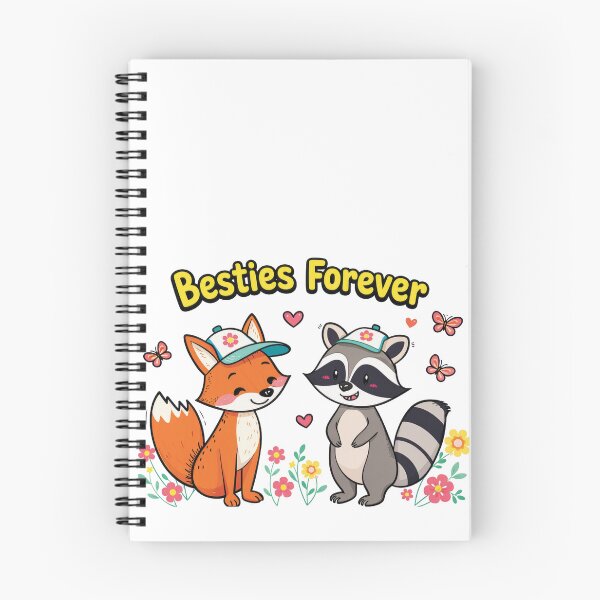 Item preview, Fox & Raccoon Friendship designed and sold by Mindful56.