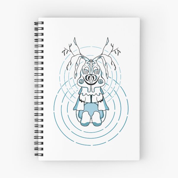 Item preview, Pig Character Illustration - Mesmer (Blue) designed and sold by TheAbditory.