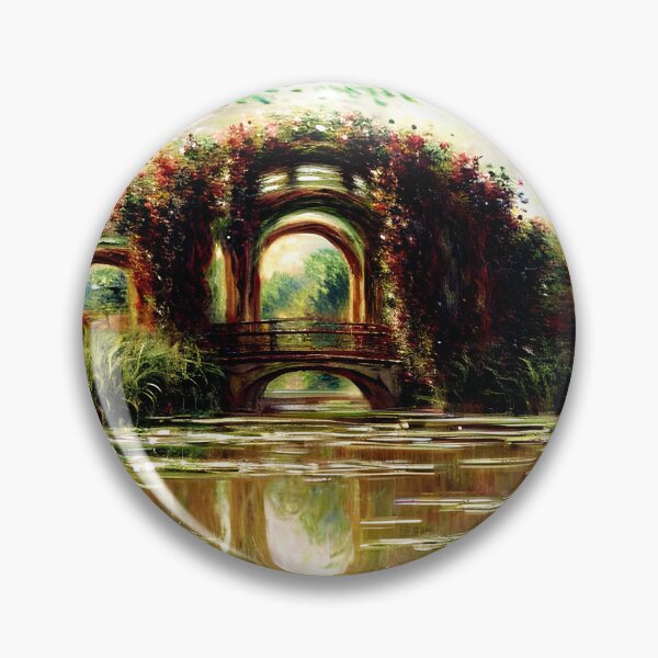 Item preview, The Rose Arches at Giverny designed and sold by artdesignsnow.