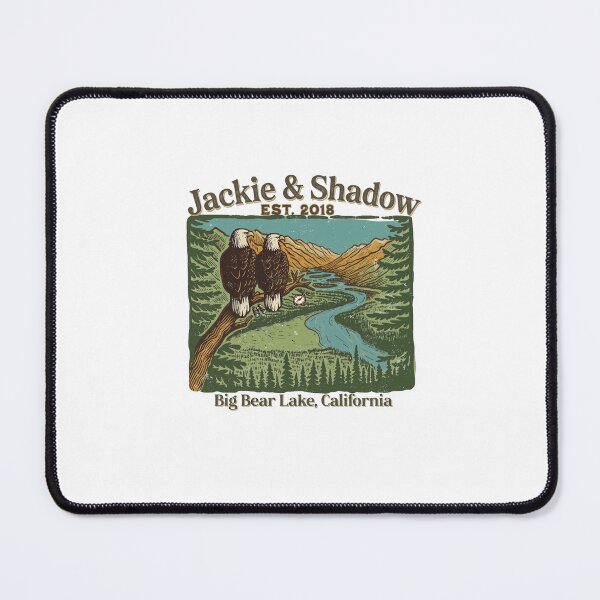 Item preview, Jackie & Shadow Bald Eagle Big Bear Lake Bird Tribute designed and sold by KandiCooks.