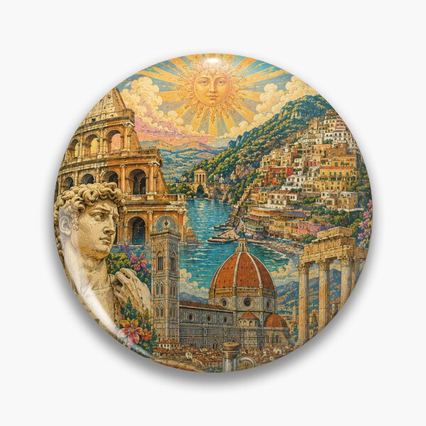 Item preview, Italy La Dolce Vita Classic Vintage Travel Poster designed and sold by Skyrocketz.