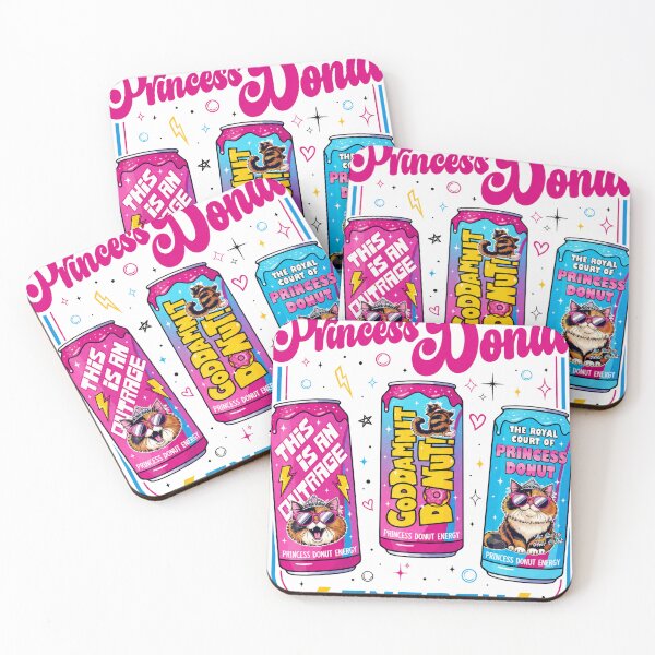 Item preview, Dungeon Crawler Carl Princess Donut Energy Drink Fantasy Book  designed and sold by Revoleos.