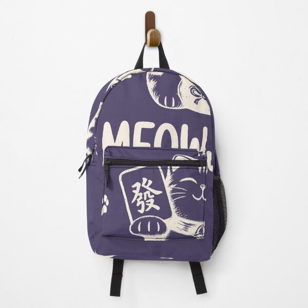 Item preview, Meowjong Lucky Cat Fun Mahjong Playing Night designed and sold by AppearoStudio.