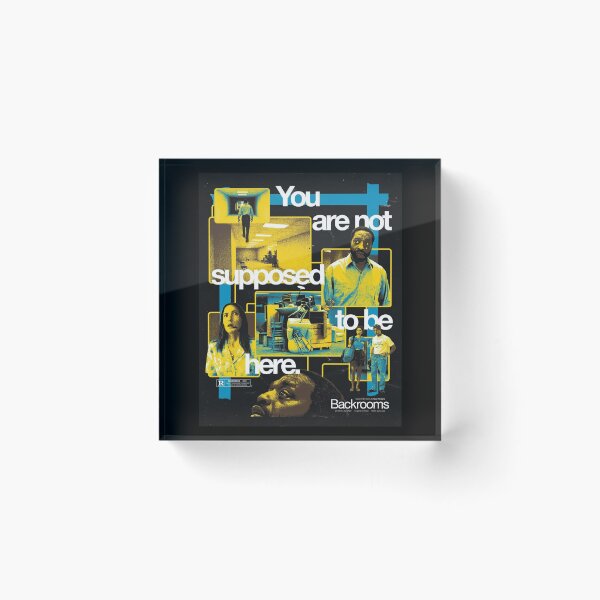 Item preview, Yo Are Not Supposed To Be Here Backrooms designed and sold by whitmiRaelmer.