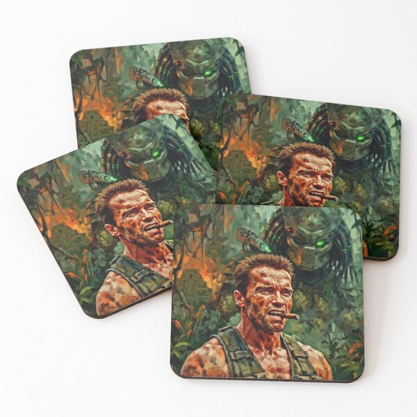 Item preview, Predator Killer Of Killers Sci-Fi Action Fine Art Tribute designed and sold by Art's Diner.