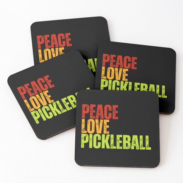 Item preview, Peace Love Pickleball designed and sold by Dondonmart.