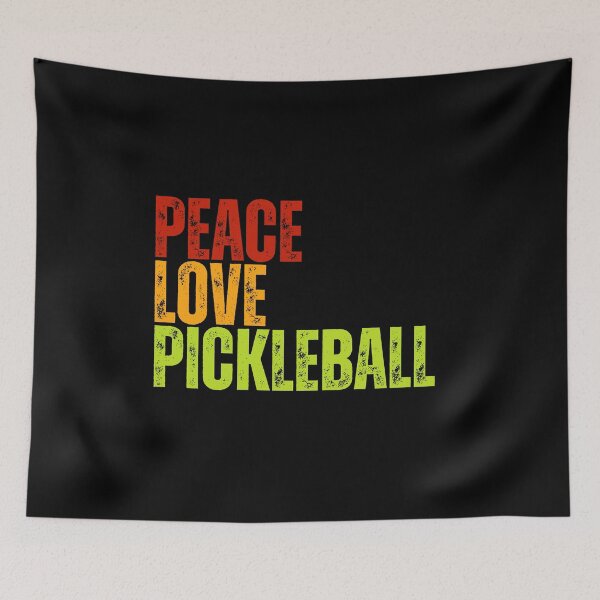 Item preview, Peace Love Pickleball designed and sold by Dondonmart.