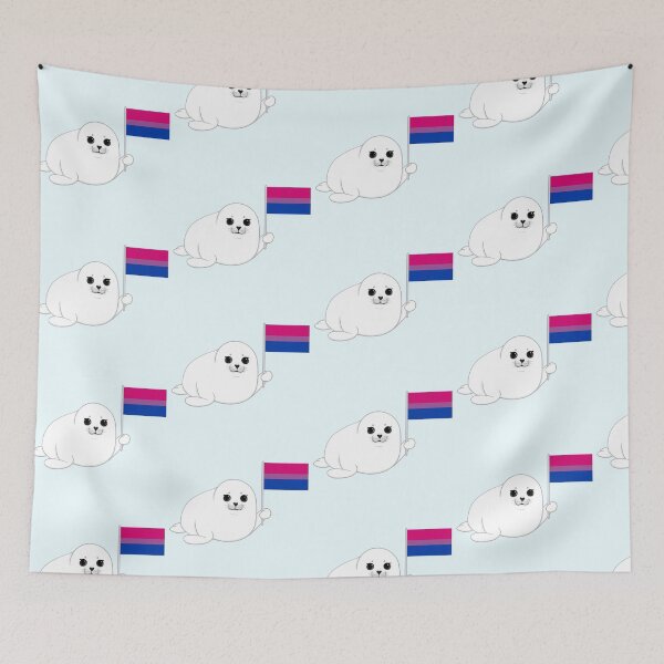 Item preview, Bisexual Pride Seal designed and sold by bloomintoyoubiy.