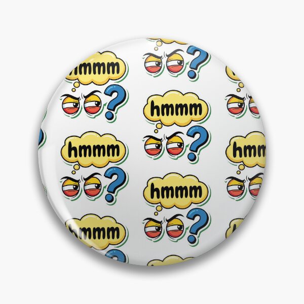 Item preview, Hmmm Meme Funny Cartoon Face Sunglasses Confused Reaction Meme Humor T-Shirt designed and sold by pawsome purrfect.