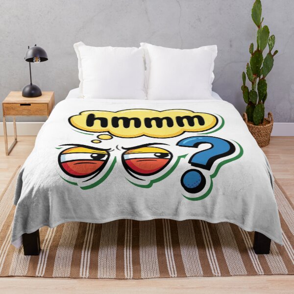 Item preview, Hmmm Meme Funny Cartoon Face Sunglasses Confused Reaction Meme Humor T-Shirt designed and sold by pawsome purrfect.