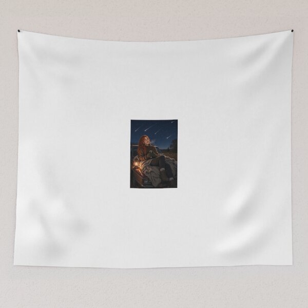 Item preview, Rowan Fletcher watching meteor shower at night designed and sold by CathryneDelamort.