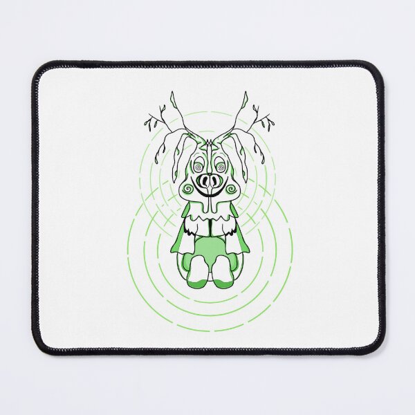 Item preview, Pig Character Illustration - Mesmer (Green) designed and sold by TheAbditory.