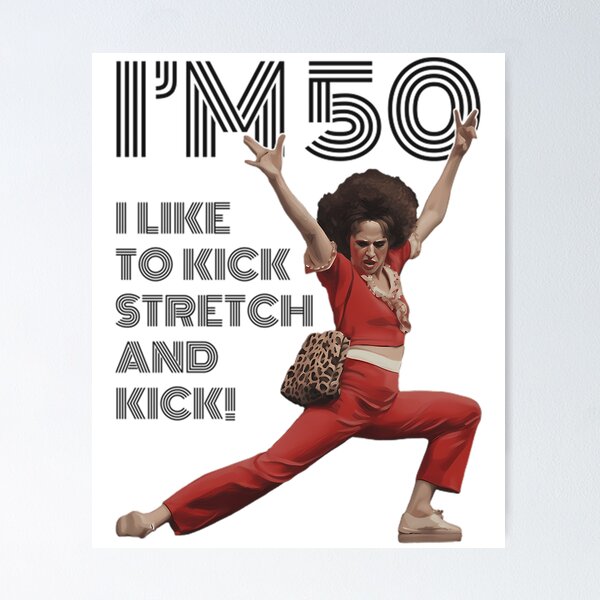 Item preview, Sally Omalley Kick Stretch Kids Humor Design designed and sold by crookmarx32.
