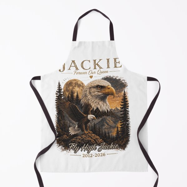 Item preview, Jackie Eagle RIP Big Bear Lake 2012-2026 designed and sold by KandiCooks.