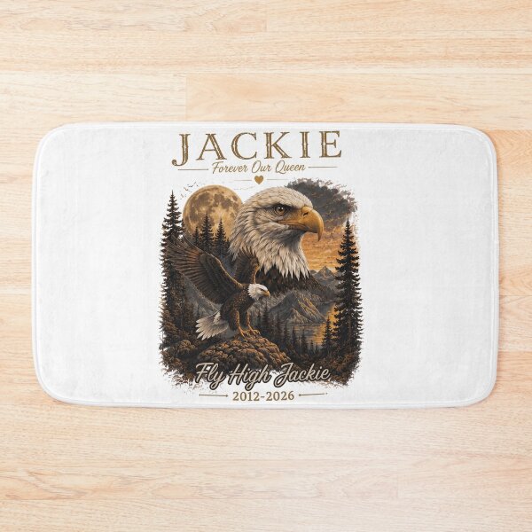 Item preview, Jackie Eagle RIP Big Bear Lake 2012-2026 designed and sold by KandiCooks.