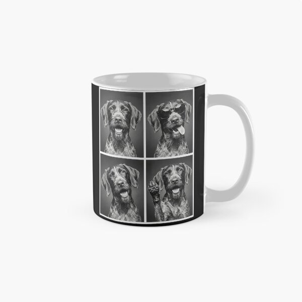 Item preview, Foto divertida de un Pointer Alemán de pelo duro en un fotomatón para amantes de los perros. designed and sold by dian-rody-crest.