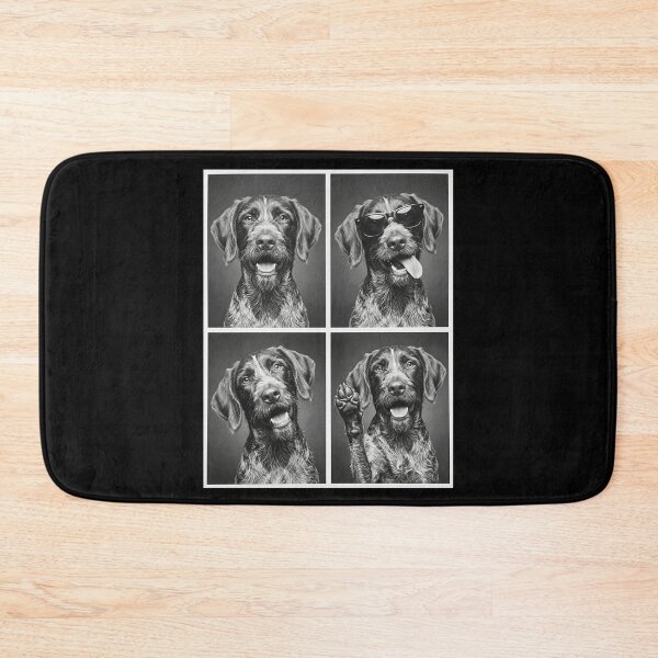 Item preview, Funny German Wirehaired Pointer Selfie Photo Photobooth Dog Lover designed and sold by dian-rody-crest.