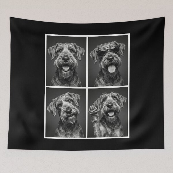 Item preview, Funny Giant Schnauzer Selfie Photo Photobooth Dog Lover designed and sold by dian-rody-crest.