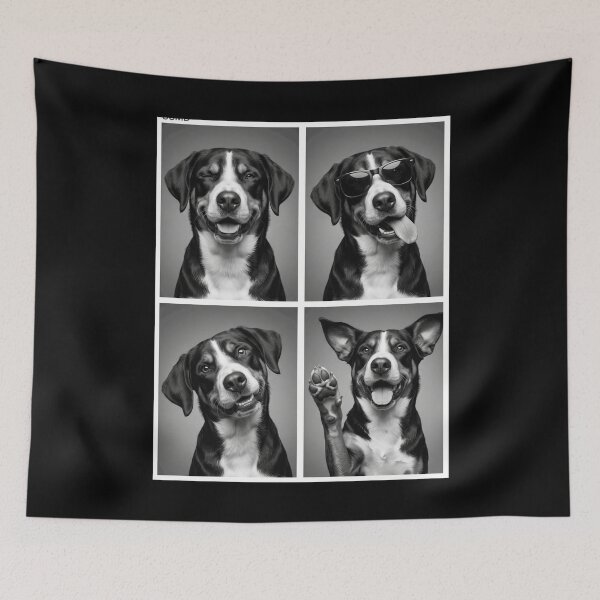 Item preview, Funny Greater Swiss Mountain Dog Selfie Photo Photobooth Dog Lover designed and sold by dian-rody-crest.