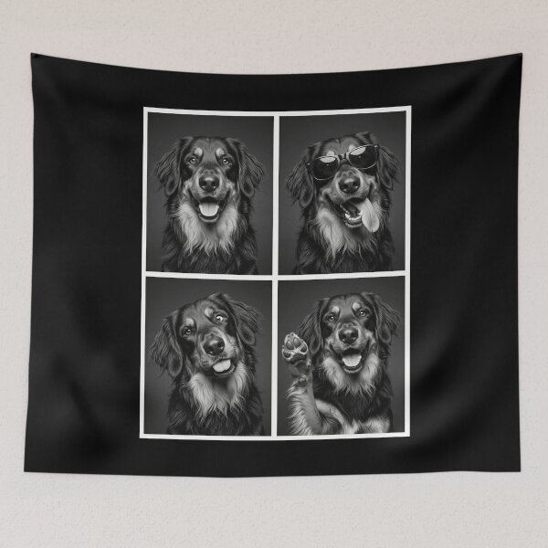 Item preview, Funny Hovawart Selfie Photo Photobooth Dog Lover designed and sold by dian-rody-crest.