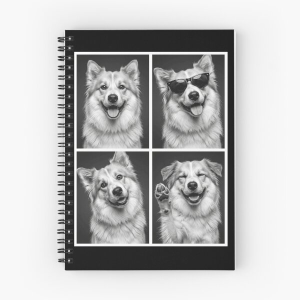 Item preview, Funny Icelandic Sheepdog Selfie Photo Photobooth Dog Lover designed and sold by dian-rody-crest.