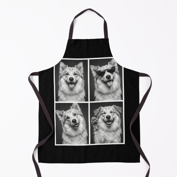 Item preview, Funny Icelandic Sheepdog Selfie Photo Photobooth Dog Lover designed and sold by dian-rody-crest.