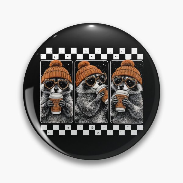 Item preview, Fall Raccoon Pumpkin Spice designed and sold by seektopus.
