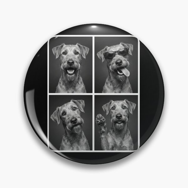 Item preview, Funny Irish Terrier Selfie Photo Photobooth Dog Lover designed and sold by dian-rody-crest.