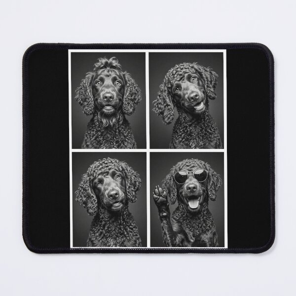 Item preview, Funny Irish Water Spaniel Selfie Photo Photobooth Dog Lover designed and sold by dian-rody-crest.