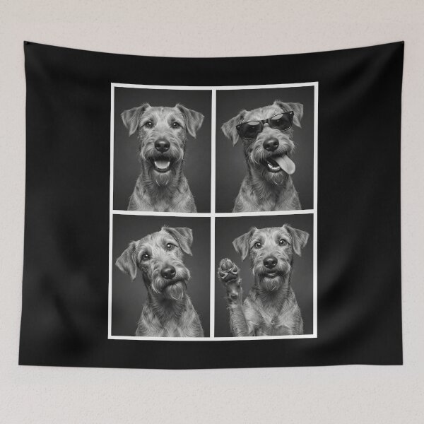 Item preview, Funny Irish Terrier Selfie Photo Photobooth Dog Lover designed and sold by dian-rody-crest.