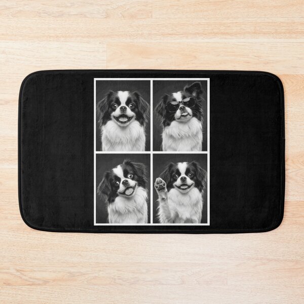 Item preview, Funny Japanese Chin Selfie Photo Photobooth Dog Lover designed and sold by dian-rody-crest.
