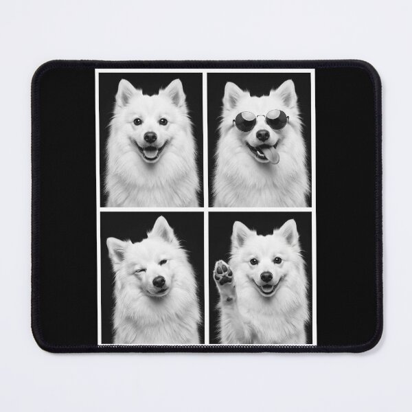 Item preview, Funny Japanese Spitz Selfie Photo Photobooth Dog Lover designed and sold by dian-rody-crest.