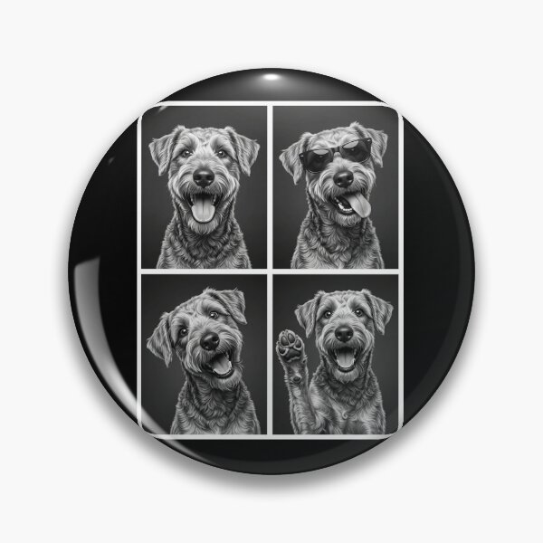 Item preview, Funny Kerry Blue Terrier Selfie Photo Photobooth Dog Lover designed and sold by dian-rody-crest.