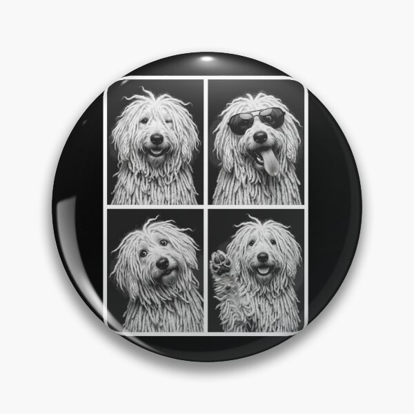 Item preview, Funny Komondor Selfie Photo Photobooth Dog Lover designed and sold by dian-rody-crest.