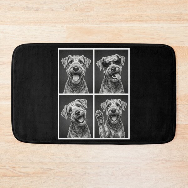 Item preview, Funny Kerry Blue Terrier Selfie Photo Photobooth Dog Lover designed and sold by dian-rody-crest.