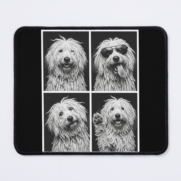 Item preview, Funny Komondor Selfie Photo Photobooth Dog Lover designed and sold by dian-rody-crest.