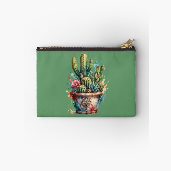 Item preview, Colorful cactus plant in watercolor designed and sold by Rose Design & Photos.