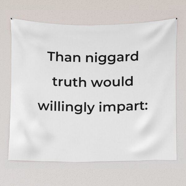 Item preview, “Than niggard truth would willingly impart:” - print black designed and sold by ariksworld.
