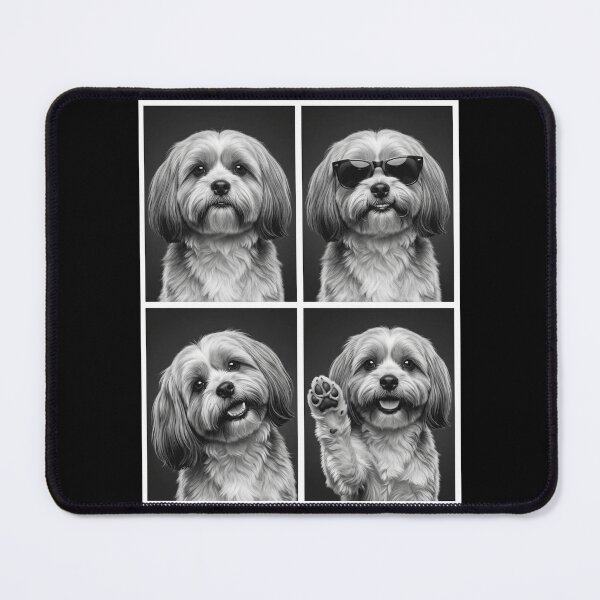 Item preview, Funny Lhasa Apso Selfie Photo Photobooth Dog Lover designed and sold by dian-rody-crest.