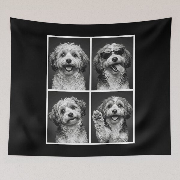 Item preview, Funny Lowchen Selfie Photo Photobooth Dog Lover designed and sold by dian-rody-crest.