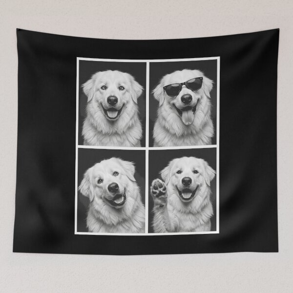 Item preview, Funny Maremma Sheepdog Selfie Photo Photobooth Dog Lover designed and sold by dian-rody-crest.