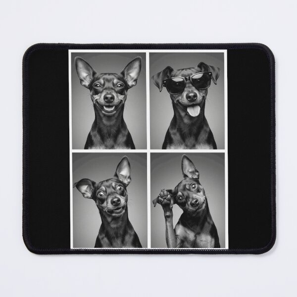 Item preview, Funny Miniature Pinscher Selfie Photo Photobooth Dog Lover designed and sold by dian-rody-crest.