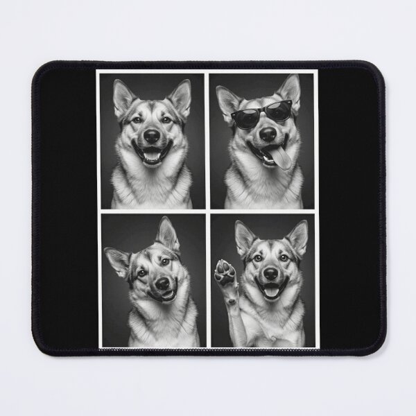 Item preview, Funny Norwegian Buhund Selfie Photo Photobooth Dog Lover designed and sold by dian-rody-crest.