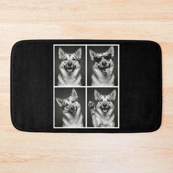 Item preview, Funny Norwegian Buhund Selfie Photo Photobooth Dog Lover designed and sold by dian-rody-crest.