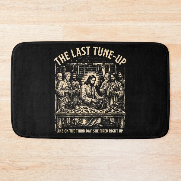 Item preview, The Last Tune Up She Fired Right Up Christian Mechanic designed and sold by JamesCrArt.
