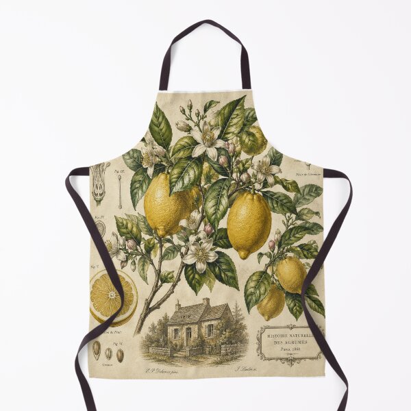 Item preview, Vintage Lemon Botanical Plate designed and sold by teemix.