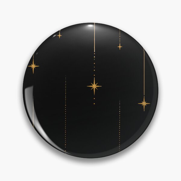 Item preview, Celestial Rain | Minimalist Golden Falling Stars designed and sold by CalmMandala.